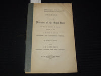 1856 SALEM SCHOOL HOUSE DEDICATION ADDRESS BY HENRY K. OLIVER - SALEM - K 2697