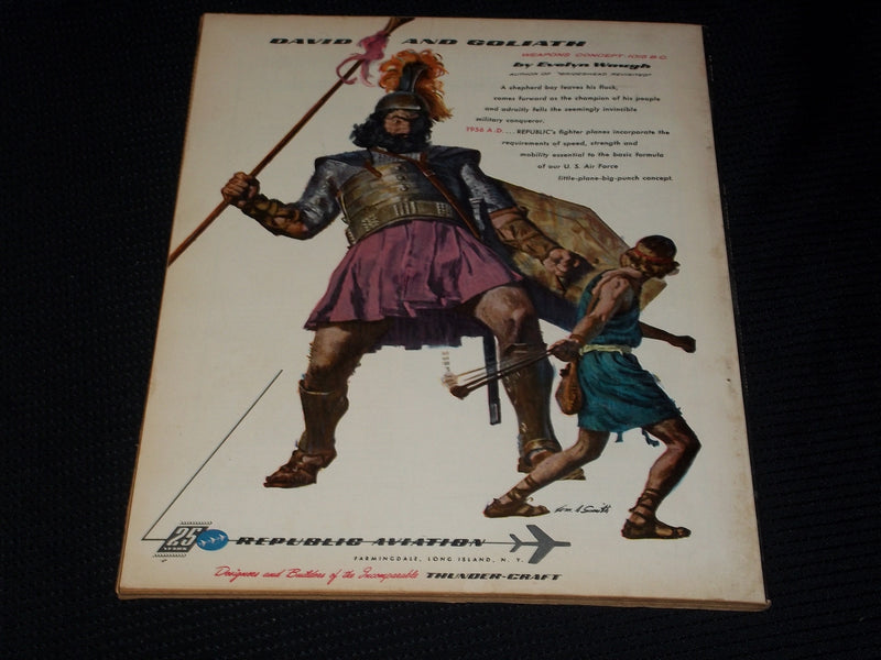 1956-1957 AIR PROGRESS MAGAZINE - JAMES STEWART SPIRIT OF ST. LOUIS - E 5324