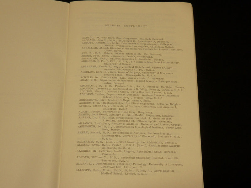 1964 APRIL/JUNE HISTORY OF MEDICINE CURRENT WORK BOOK LOT OF 2 - J 6500