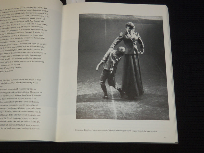 1991 EEN OMSTREDEN IDEALIST IN HET BALLET SOFTCOVER BOOK VAN DANTZIG - KD 5981S
