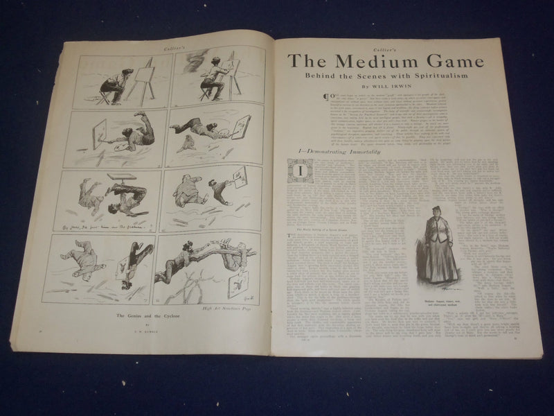 1907 SEPTEMBER 14 COLLIER'S MAGAZINE - BEDTIME - F. X. LEYENDECKER - ST 6780