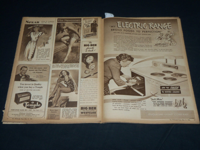 1946 MAY 12 THE PITTSBURGH PRESS SUNDAY ROTO SECTION - BETTER CITIZENS - NP 4490