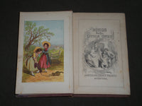 1852 SONGS FOR THE LITTLE ONES AT HOME BOOK - AMERICAN TRACT SOCIETY - KD 4840