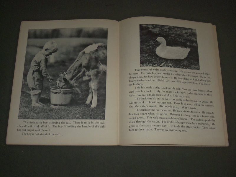1932 ON OUR FARM SOFTCOVER BOOK - GREAT PHOTOS - J 2644