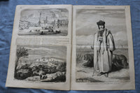 1864 FEB 6 LE MONDE ILLUSTRE MAGAZINE - CONFLIT DANO-ALLEMAND - FRENCH - NP 8443