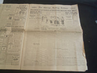 1916 CHICAGO SUNDAY TRIBUNE NEWSPAPER - 130,214 MARCH IN CITY'S PARADE - NP 5760