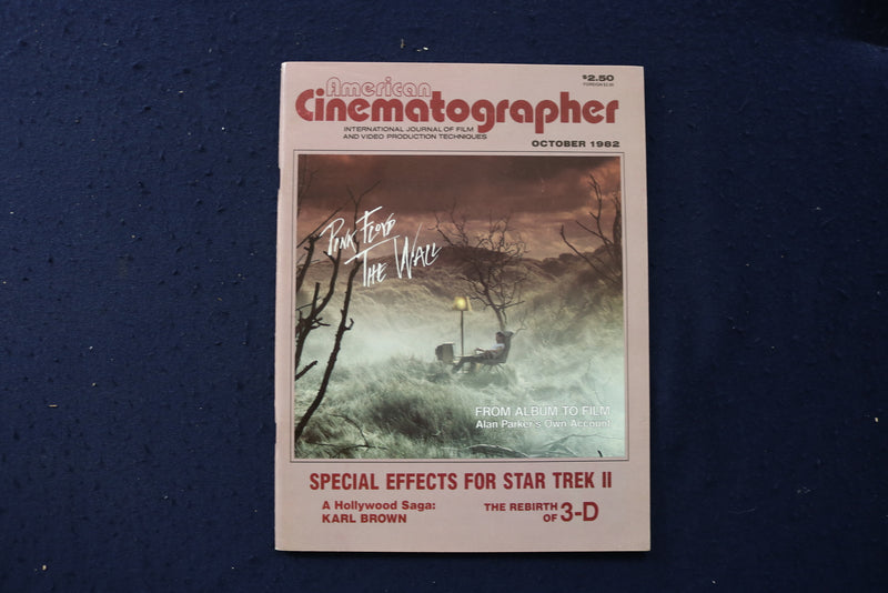 1982 OCTOBER AMERICAN CINEMATOGRAPHER MAGAZINE - STAR TREK II - E 17701