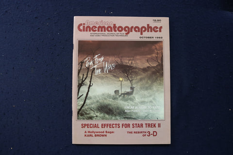 1982 OCTOBER AMERICAN CINEMATOGRAPHER MAGAZINE - STAR TREK II - E 17701
