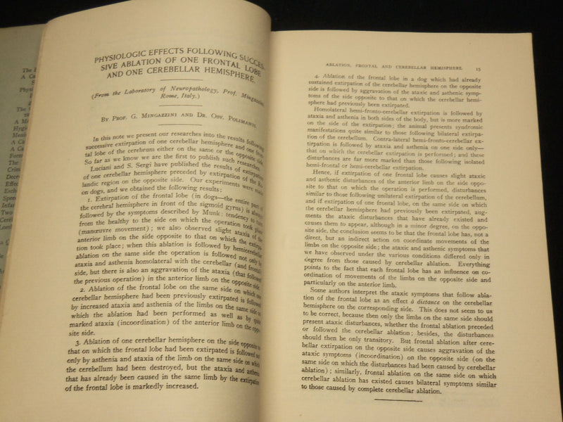 1905-1907 THE JOURNAL OF MENTAL PATHOLOGY MAGAZINE LOT OF 7 - WR 572K