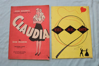 1940'S-1960'S MUSIC THEATRE PROGRAMS AND SOUVENIR BOOKS - LOT OF 51 - O 3720