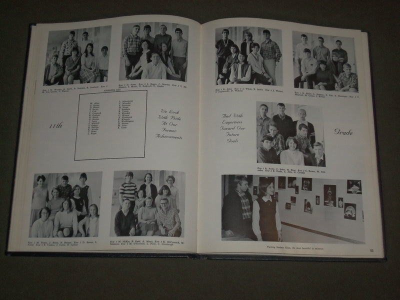 1967 ATHENIAN ATHENS HIGH SCHOOL YEARBOOK - PENNSYLVANIA - PHOTOS - YB 1303