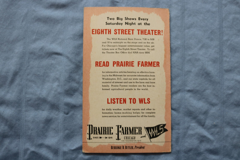 1930'S PRARIE FAMER & WLS GUIDE TO DOWNTOWN CHICAGO - K 2959