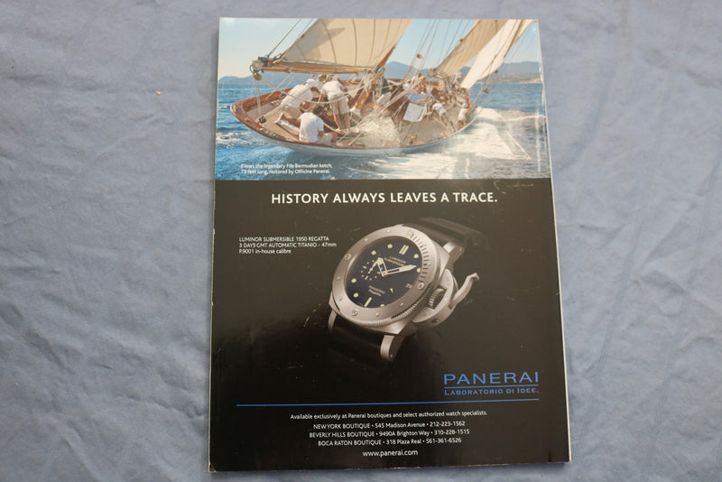 2011 SEPTEMBER CRUISING WORLD MAGAZINE - SAILING SOUTH - E 9554