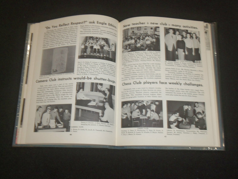 1960 JOHN ADAMS HIGH SCHOOL YEARBOOK - SOUTH BEND, INDIANA - YB 2152