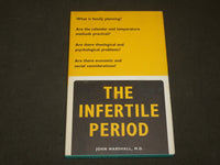 1963 THE INFERTILE PERIOD HARDCOVER BOOK BY JOHN MARSHALL - KD 6279