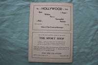 1946 OCTOBER 19 STROUDSBURG VS. CORTLAND STATE FOOTBALL PROGRAM - K 3393