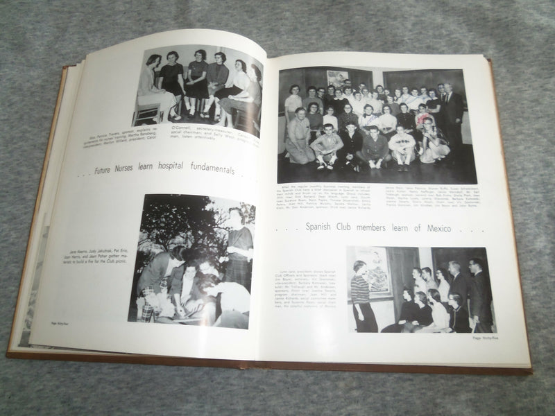 1957 ELL ESS PE LA SALLE-PERU HIGH SCHOOL YEARBOOK - LA SALLE, IL - YB 2476