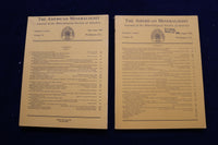 1979-1985 THE AMERICAN MINERALOGIST JOURNAL - LOT OF 13 - O 3378
