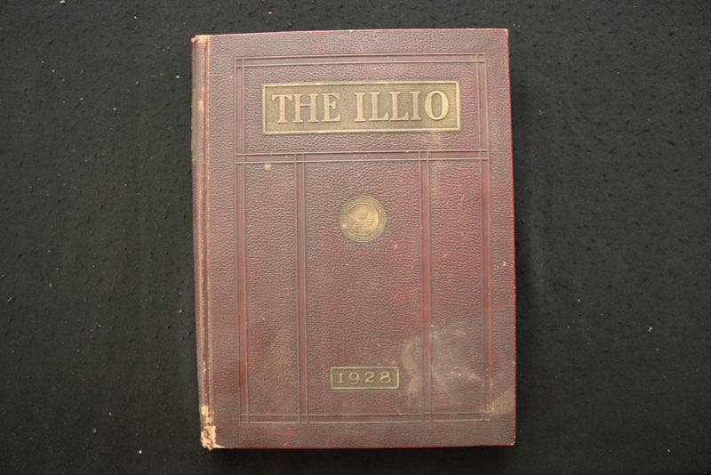 1928 THE ILLIO UNIVERSITY OF ILLINOIS YEARBOOK - URBANA-CHAMPAIGN, IL - YB 3533