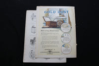 1920 MARCH WOMAN'S WORLD MAGAZINE - GIRLS WITH KITE COVER - E 10349