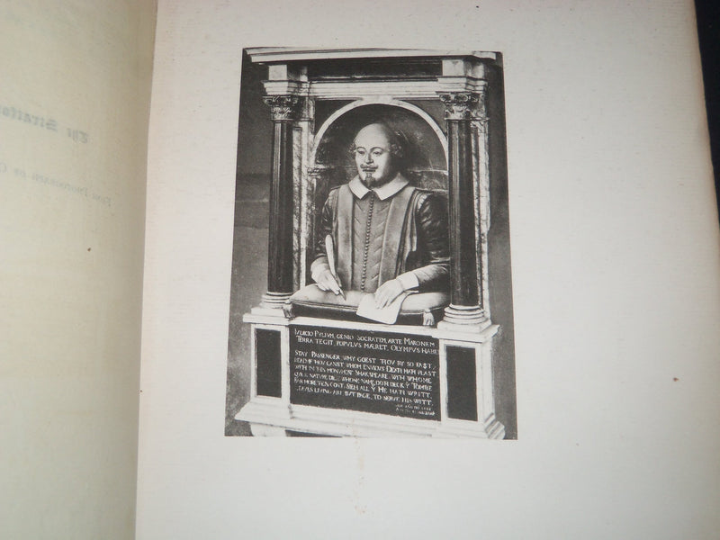 1885 THE PORTRAITS OF SHAKESPEARE VOLUME BY J. PARKER NORRIS - NICE PLATES- Z 70