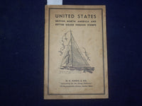 1930'S H. E. & HARRIS CO. - U.S. STAMPS CATALOG - J 9460