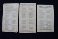 1897-1898 BOSTON MUSIC HALL PROGRAMS - LOT OF 19 - R. MARRINER FLOYD - K 1634