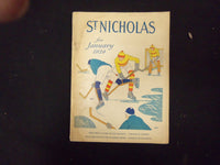 1929 JANUARY ST. NICHOLAS MAGAZINE - ILLUSTRATIONS, STORIES & ADS - ST 3167