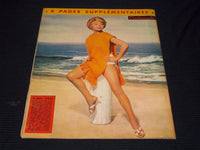 1962 JULY 17 CINEMONDE MAGAZINE - LIZ TAYLOR COVER - E 24863