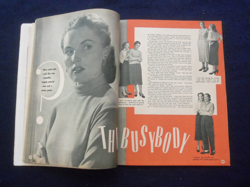 1952 MAY REAL STORY MAGAZINE - PAT BURRAGE COVER - SP 4781B