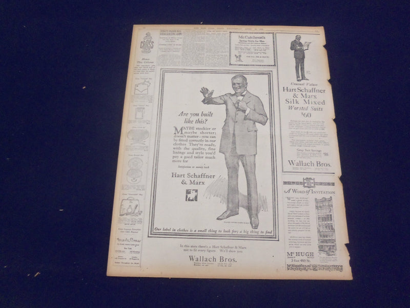 1920 APRIL 21 NEW YORK TIMES - TORNADO KILLS 140 IN SOUTHERN STATES - NT 8298
