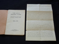 1939 THE IOWA DRIVER'S GUIDE BY GEORGE A. WILSON GOVERNOR OF IOWA - J 7237