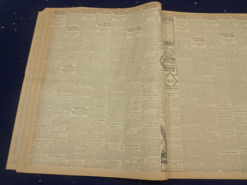1922 FEBRUARY 22 NEW YORK TIMES - GIANT ARMY DIRIGIBLE WRECKED, 34 DEAD- NT 9022