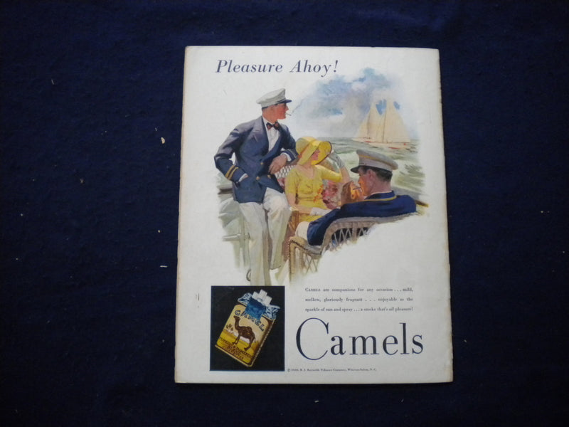 1930 SEPTEMBER 5 LIFE MAGAZINE - OPERA SINGER ILLUSTRATED COVER - L 772S