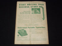 1938 AUGUST WRITER'S DIGEST MAGAZINE - ERLE STANLEY GARDNER - K 1032
