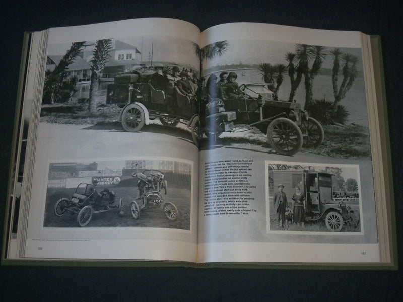 1977 THE AUTOMOBILE IN AMERICA BOOK BY STEPHEN SEARS - WITH SLIP CASE - KD 5439