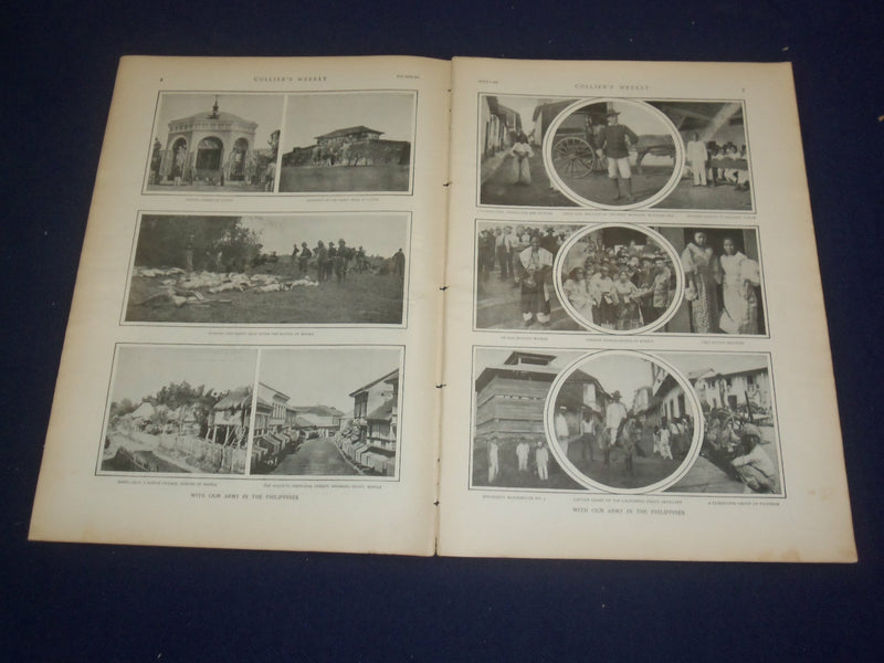 1899 APRIL 8 COLLIER'S MAGAZINE - THE RETURN OF THE TWELFTH REGIMENT - ST 6661