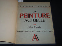 1945 LA PEINTURE ACTUELLE VOLUME BY RENE HUYGHE - GREAT PLATES - Z 123