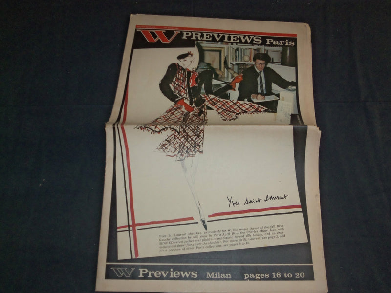 1979 MARCH 30-APRIL 6 W MAGAZINE - GREAT STORIES, PHOTOS & ADS - NP 3351