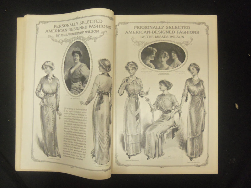 1913 APRIL LADIES' HOME JOURNAL MAGAZINE - HARRISON FISHER COVER - ST 4480
