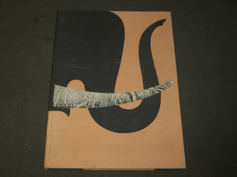 1959 VERGESSENE NEGERKUNST AFRO-PORTUGIESISCHES ELFENBEIN BOOK W D FAGG - KD 818