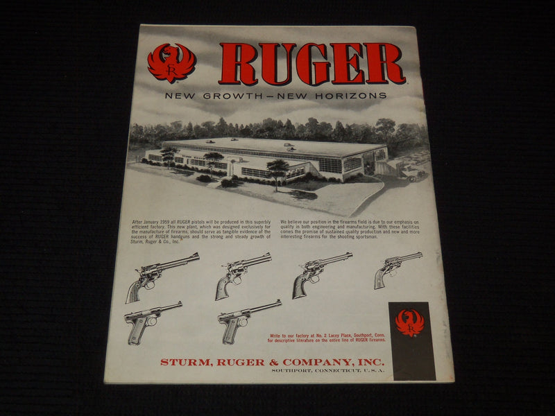 1959 APRIL GUNS MAGAZINE - GUN MANNERS FOR TEEN-AGERS COVER - E 12561