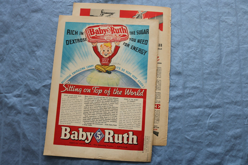 1937 OCTOBER THE OPEN ROAD FOR BOYS MAGAZINE - FUMBLES -THE WHACKER - ST 5510H