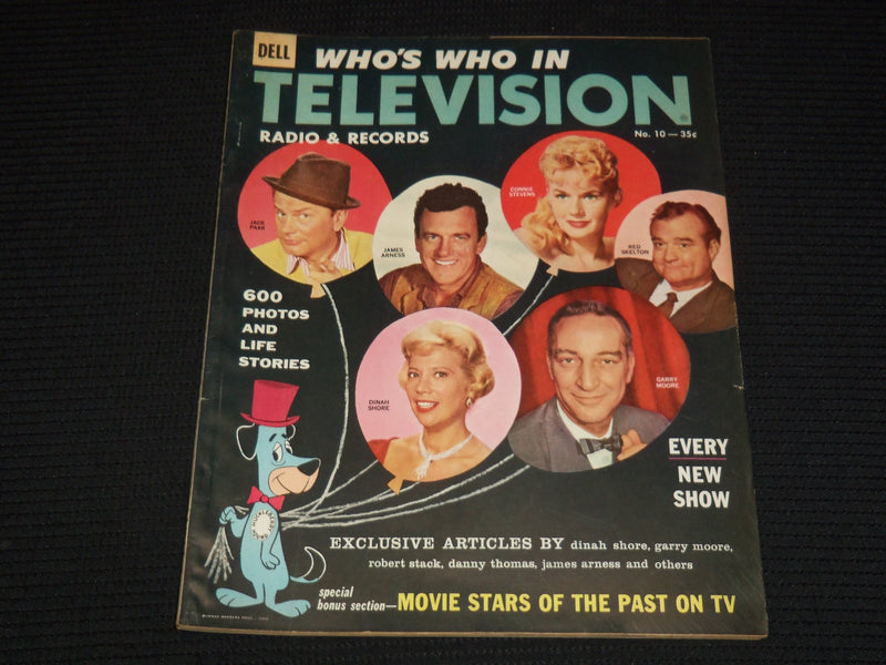 1960-61 NO. 10 WHO'S WHO IN TELEVISION & RADIO MAGAZINE - SHORE - E 14572