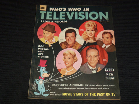 1960-61 NO. 10 WHO'S WHO IN TELEVISION & RADIO MAGAZINE - SHORE - E 14572