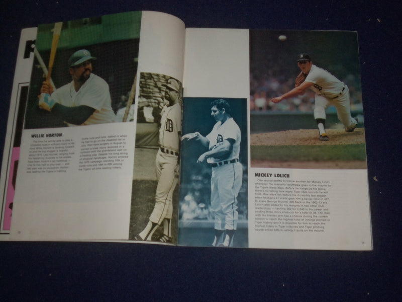 1975 DETROIT TIGERS YEARBOOK - ST 6507
