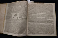 1822-1823 NEW ENGLAND FARMER BOUND VOLUME #1 - KD 9537