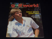 1984 SEPTEMBER 7 GOLF WORLD MAGAZINE - SCOTT VERPLANK FRONT COVER - E 6817