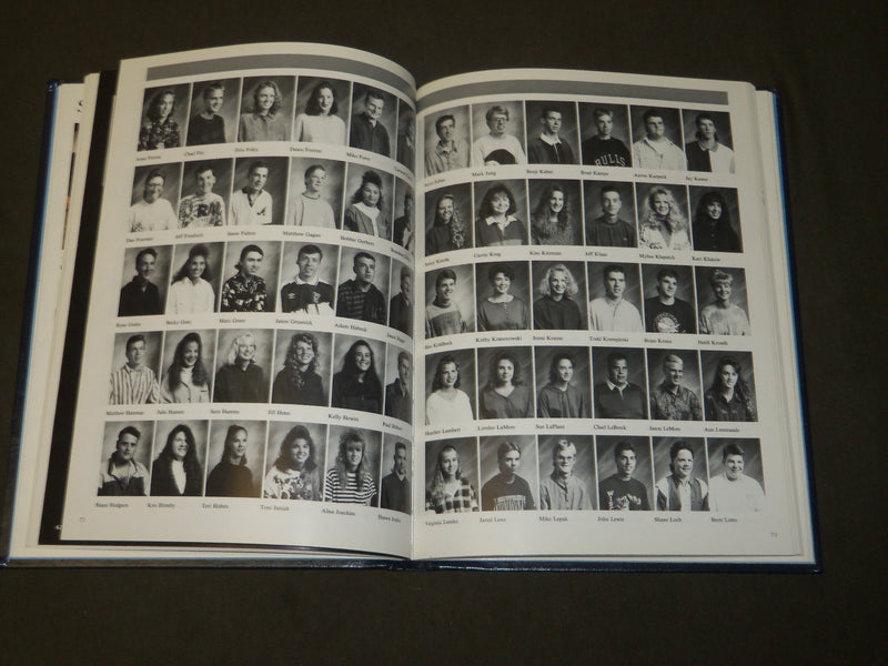 1993 ANCHOR BAY PORT HIGH SCHOOL YEARBOOK - GREEN BAY WISCONSIN - YB 1567