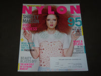 2012 JUNE/JULY NYLON MAGAZINE - SHIRLEY MANSON COVER - FASHION - B 4224